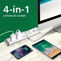 Philips CHP2442W Power Strips with 4 Universal Socket - 1.4M