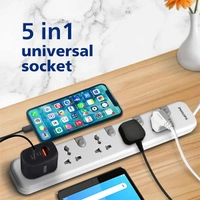 Philips CHP3451W Power Strips with 5 Universal Socket - 1.4M