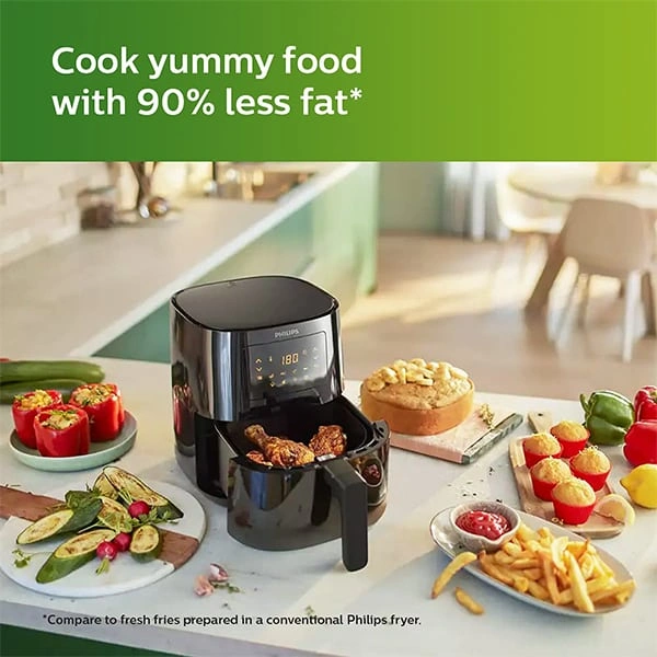 Philips Digital Air Fryer HD9252/90 with Touch Panel