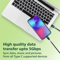 Philips DLC5204C/00 USB-C to USB-C Cable - 1.2M
