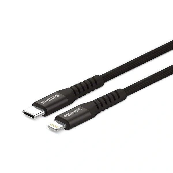 Philips DLC5204L/00 - USB-C to Lightning Cable - 1.2M
