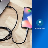 Philips DLC5204L/00 - USB-C to Lightning Cable - 1.2M
