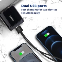Philips DLP4326C Dual USB Fast Charging Wall Charger