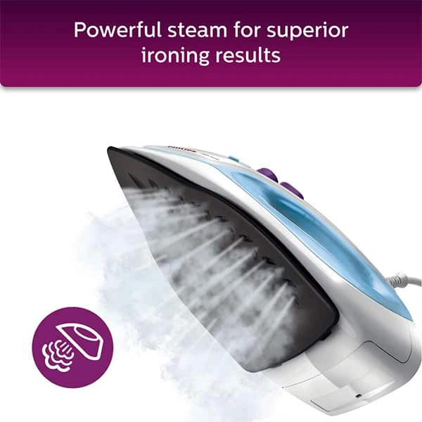 Philips GC1920/28 1440-Watt Non-Stick Steam Iron - Pink - Pink