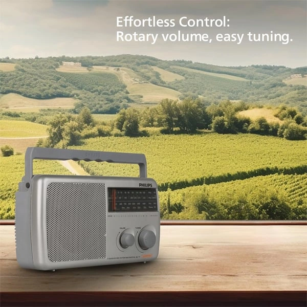 Philips Radio RL384/94 With MW/FM/SW/TV Bands