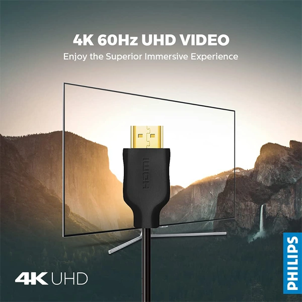 Philips SWV5531 4K UHD HDMI Cable