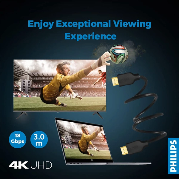 Philips SWV5531 4K UHD HDMI Cable