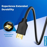Philips SWV5551/40 High Speed HDMI 2.0 Cable with Ethernet - 5M