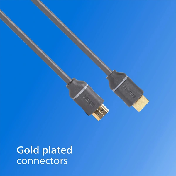 Philips SWV5650G High Speed HDMI 2.0 Cable with Ethernet - 5M