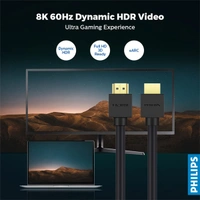 Philips SWV9431 8K UHD HDMI Cable - 1.5M