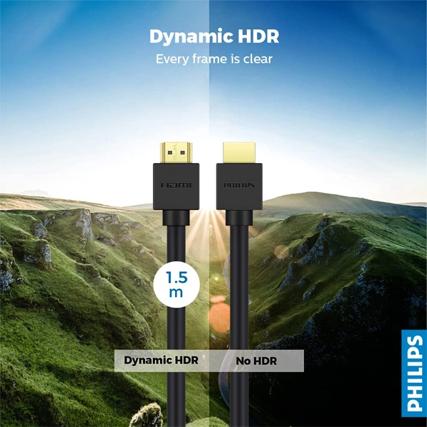Philips SWV9431 8K UHD HDMI Cable - 1.5M