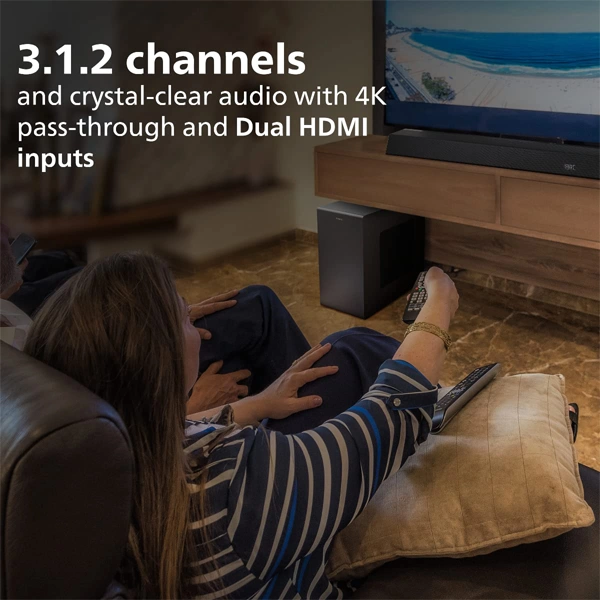 Philips TAB8947/94 660W Bluetooth Soundbar
