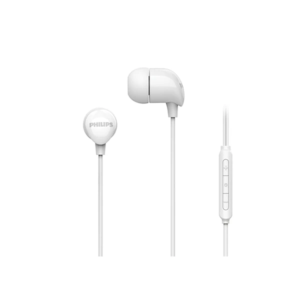Philips TAE2146BK/00 USB-C In-Ear Wired Earphones - White - White