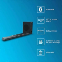 Philips TAPB603 3.1CH 320W Dolby Soundbar