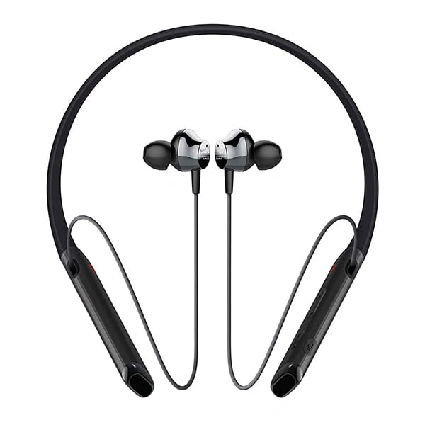 Philips TAPN402BK In Ear Neckband Bluetooth Earphones with IPX4 Splash-Proof Design - Black, White