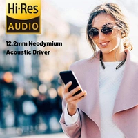 Philips TAPN402BK In Ear Neckband Bluetooth Earphones with IPX4 Splash-Proof Design - Black, White