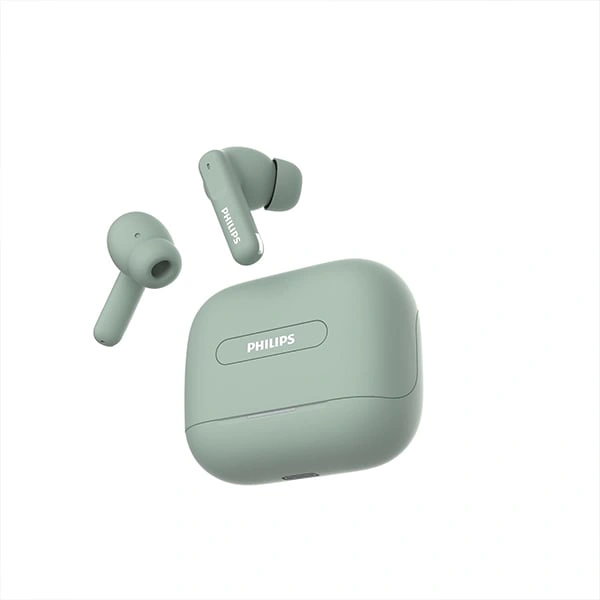 Philips PHILIPS TAT1050BK/94 Truly Wireless Earbuds with ANC - Green - Green