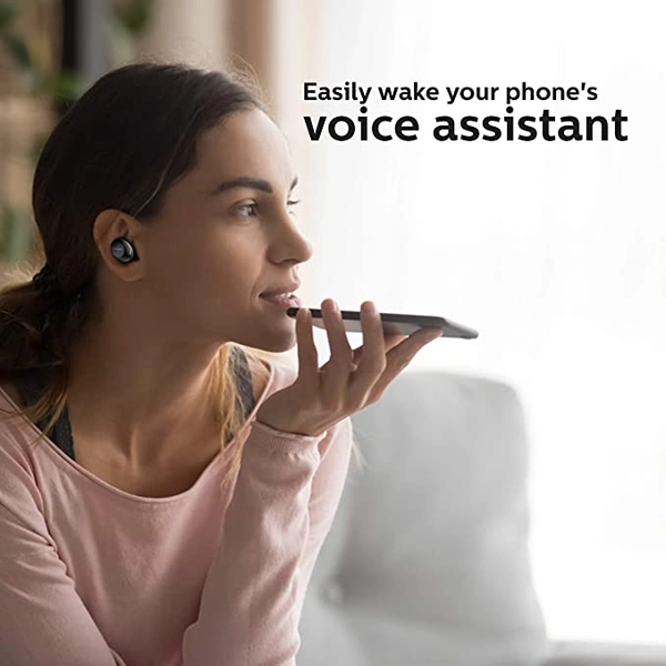 Philips TAT1235 Noise Isolation Truly Wireless Earbuds with Mic
