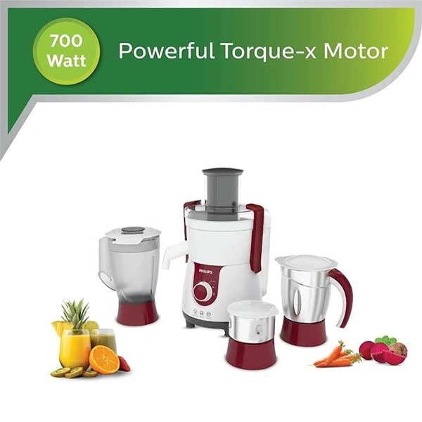 Philips Viva HL7715 700-Watt Juicer Mixer Grinder