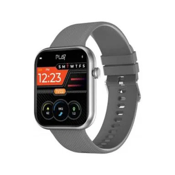 Play PLAY DIAL 3 Full Touch Smart Watch - Grey - Grey