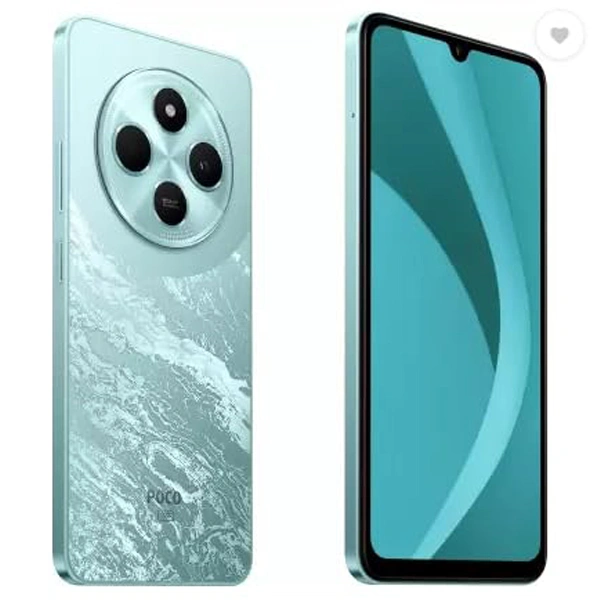 POCO C75 5G Android Phone (4GB RAM, 64GB Storage) - Enchanted Green - Enchanted Green