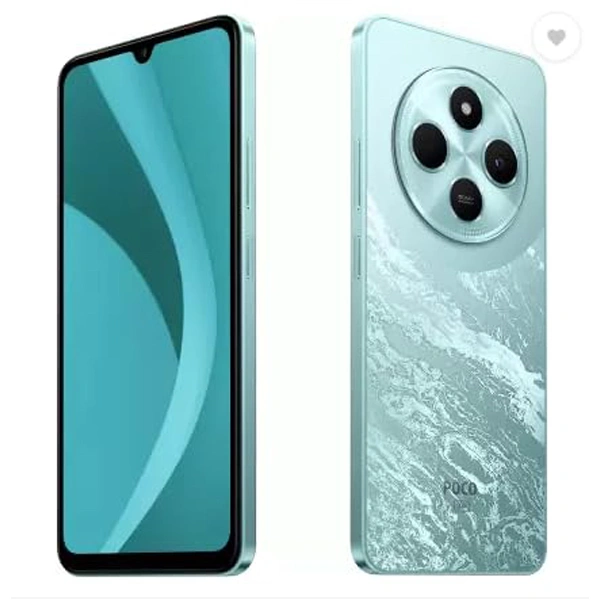 POCO C75 5G Android Phone (4GB RAM, 64GB Storage) - Enchanted Green - Enchanted Green