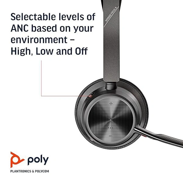Poly Voyager Focus 2 UC USB-C Headphones