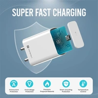 Portronics Adapto 25 Pro 25W Wall Charger