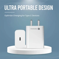 Portronics Adapto 25 Pro 25W Wall Charger