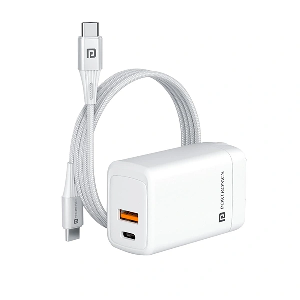 Portronics Adapto 65 Plus 65 W GaN Charger Adapter