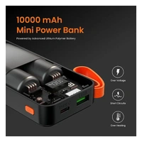 Portronics Ampbox 10K 10000 mAh Power Bank with 22.5W Fast Charging - Black