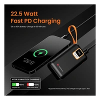 Portronics Ampbox 10K 10000 mAh Power Bank with 22.5W Fast Charging - Black