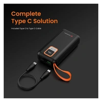 Portronics Ampbox 10K 10000 mAh Power Bank with 22.5W Fast Charging - Black