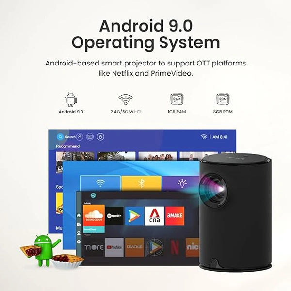 Portronics Beem 410 Android Smart Projector