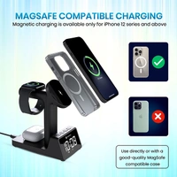 Portronics Bella 2 3 in 1 15W Magnetic Wireless Charging Station