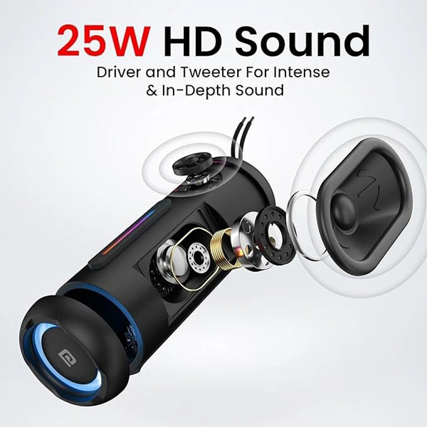 Portronics Breeze 5 25W Portable Bluetooth Speaker