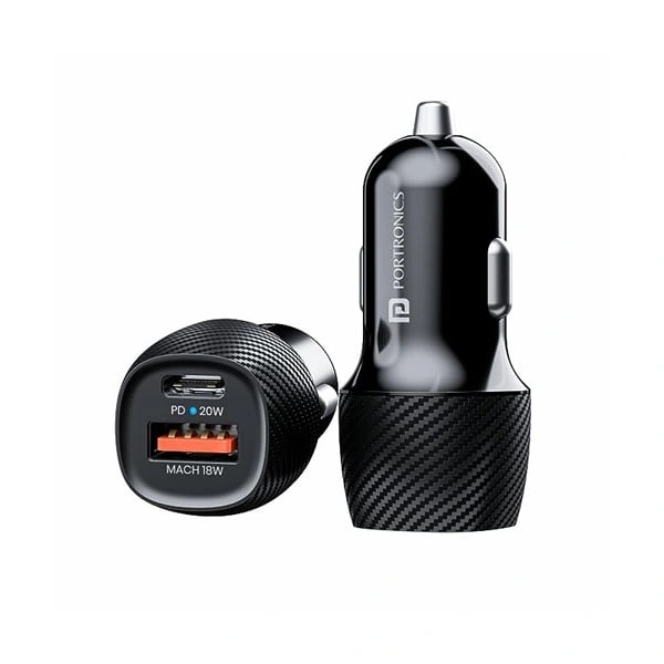 Portronics Car Power 17 Car Charger