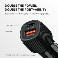 Portronics Car Power 17 Car Charger