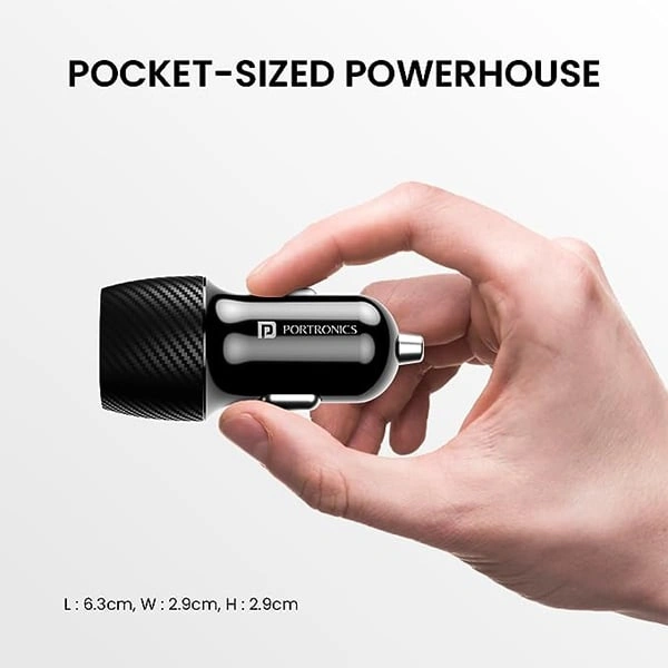 Portronics Car Power 17 Car Charger