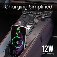 Portronics Car Power 5 Car Charger with Dual USB Port 12W Total Output Type C Cable Included