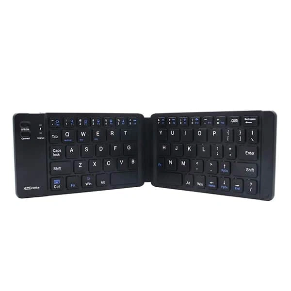 Portronics Chicklet POR-973 Foldable QWERTY Keyboard Mini Pocket Sized