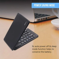 Portronics Chicklet POR-973 Foldable QWERTY Keyboard Mini Pocket Sized