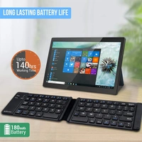 Portronics Chicklet POR-973 Foldable QWERTY Keyboard Mini Pocket Sized