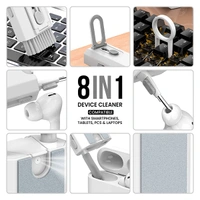 Portronics Clean M Multifunctional 8 IN 1 Cleaning Kit with Mobile Holder for Laptops, Computers, Mobiles (POR-1791)