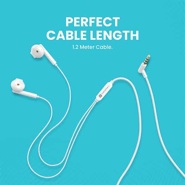Portronics Conch 110 in Ear Wired Earphones with Mic