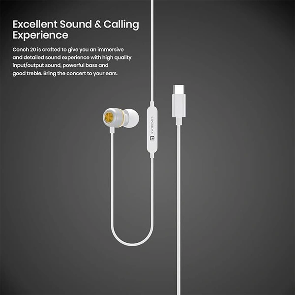 Portronics Conch 20 in-Ear Wired Earphone