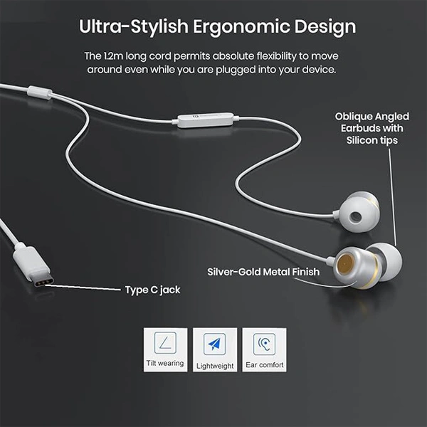 Portronics Conch 20 in-Ear Wired Earphone