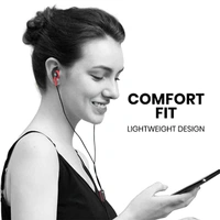 Portronics Conch 70 in-Ear Wired Earphone with Mic - White - White