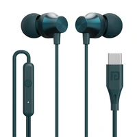 Portronics Conch Beat A in Ear Wired Earphones - Red - Red