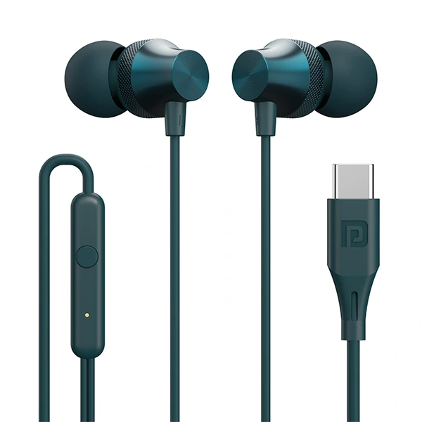 Portronics Conch Beat A in Ear Wired Earphones - Red - Red